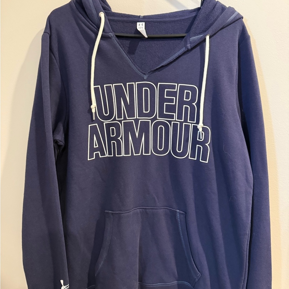 Women’s Under Armour Blue Pullover Hoodie